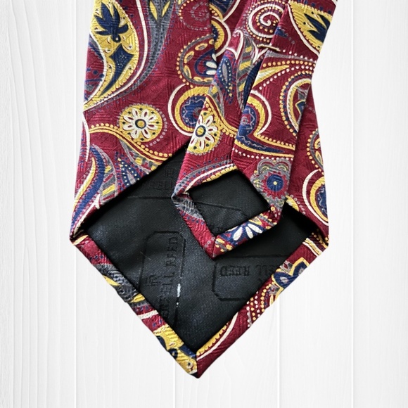 FERRELL REED Men’s Silk Men’s Tie - Picture 4 of 7